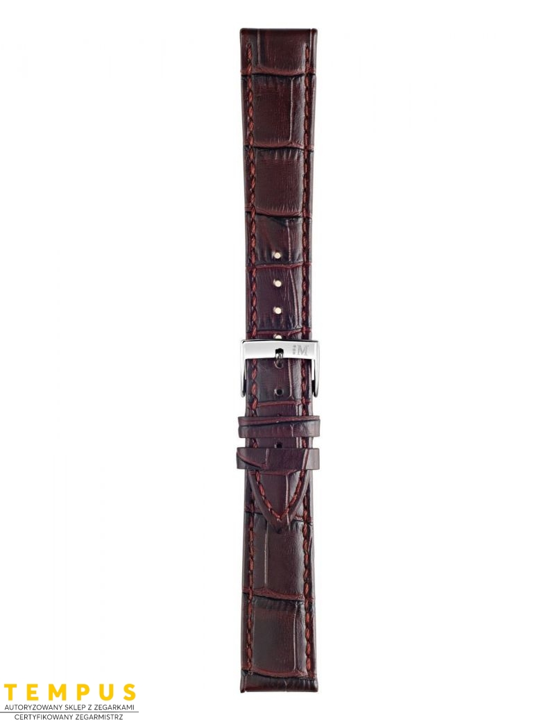 Pasek Morellato Bolle Alligator Burg 18 mm A01X2269480181CR18 - MORELLATO - paski i bransolety do zegarków Pasek Morellato Bolle Alligator Burg 18 mm A01X2269480181CR18 - MORELLATO - paski i bransolety do zegarków