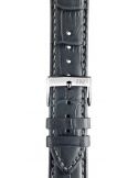 Pasek Morellato Bolle Alligator Grigio Asfalto 24 mm A01X2269480191CR24 - MORELLATO - paski i bransolety do zegarków