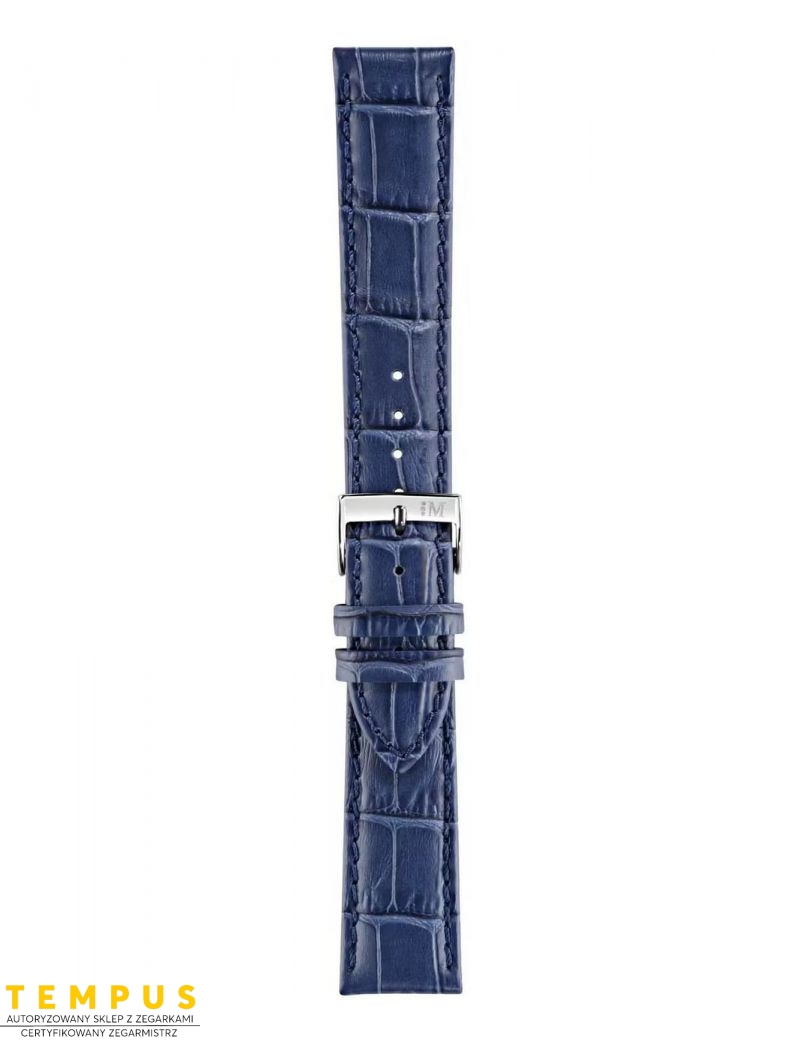 Pasek Morellato Bolle Alligator Blue 18 mm A01X2269480265CR18 - MORELLATO - paski i bransolety do zegarków Pasek Morellato Bolle Alligator Blue 18 mm A01X2269480265CR18 - MORELLATO - paski i bransolety do zegarków