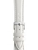 Pasek Morellato Gelso Grana Vaccetta Bianco 12 mm A01X4219A97017CR12 - MORELLATO - paski i bransolety do zegarków