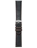 Pasek Morellato Pisano Cuoio Top Black 18 mm A01X5046B71019CR18 - MORELLATO - paski i bransolety do zegarków