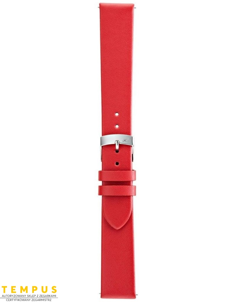 Pasek Morellato Micra-Evoque Nappa Bright Red 20 mm A01X5126875083CR20 - MORELLATO - paski i bransolety do zegarków Pasek Morellato Micra-Evoque Nappa Bright Red 20 mm A01X5126875083CR20 - MORELLATO - paski i bransolety do zegarków
