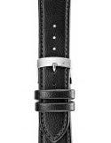 Pasek Morellato Lauro Grana Capretto Black 22 mm A01X5336D05019CR22 - MORELLATO - paski i bransolety do zegarków