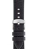 Pasek Morellato Paragliding Cuoio Volanato WR Black 18 mm A01X5394D14019CR18 - MORELLATO - paski i bransolety do zegarków