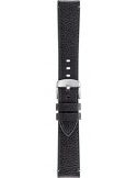 Pasek Morellato Paragliding Cuoio Volanato WR Black 18 mm A01X5394D14019CR18 - MORELLATO - paski i bransolety do zegarków