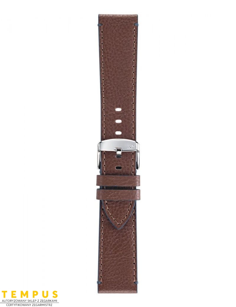 Pasek Morellato Paragliding Cuoio Volanato WR Brown 18 mm A01X5394D14034CR18 - MORELLATO - paski i bransolety do zegarków Pasek Morellato Paragliding Cuoio Volanato WR Brown 18 mm A01X5394D14034CR18 - MORELLATO - paski i bransolety do zegarków