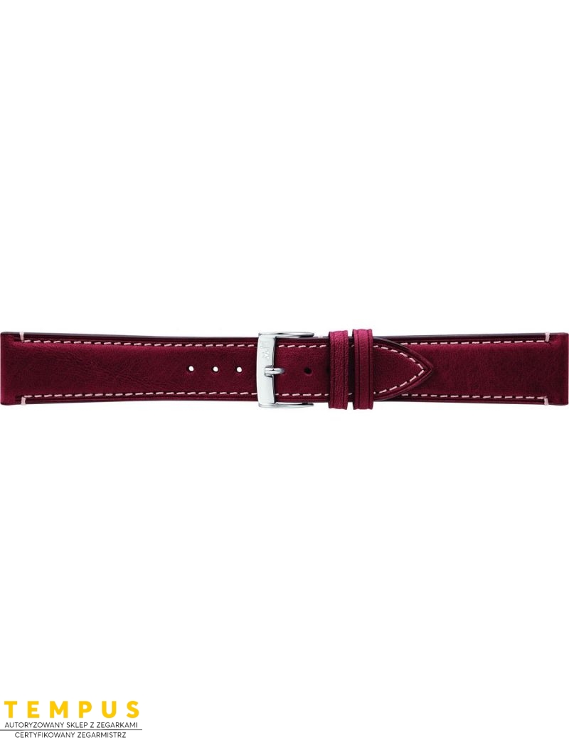 Pasek Morellato El Greco Cuoio Top Bordeaux 22 mm A01X5439B71081CR22 - MORELLATO - paski i bransolety do zegarków