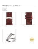 Pasek Morellato El Greco Cuoio Top Bordeaux 22 mm A01X5439B71081CR22 - MORELLATO - paski i bransolety do zegarków