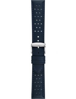 Pasek Morellato Aikido Vitello WR Blue 22 mm A01X5483237064CR22 - MORELLATO - paski i bransolety do zegarków