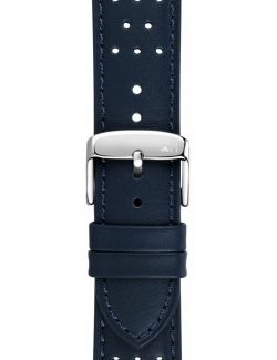 Pasek Morellato Aikido Vitello WR Blue 24 mm A01X5483237064CR24 - MORELLATO - paski i bransolety do zegarków