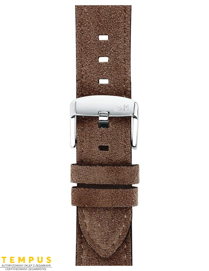 Pasek Morellato Schumann Vitello Scamosciato Marrone 22 mm A01X5805D92034CR22 - MORELLATO - paski i bransolety do zegarków Pasek Morellato Schumann Vitello Scamosciato Marrone 22 mm A01X5805D92034CR22 - MORELLATO - paski i bransolety do zegarków
