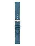 Pasek Morellato Schumann Vitello Scamosciato Blu Avio 22 mm A01X5805D92064CR22 - MORELLATO - paski i bransolety do zegarków