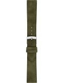 Pasek Morellato Timo Vegan Material-Nabuck Oily Verde 20 mm A01X5964E12073CR20 - MORELLATO - paski i bransolety do zegarków