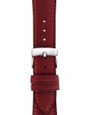 Pasek Morellato Leaf Cuoio Rivestito Bordeaux 20 mm A01X5965C91081CR20 - MORELLATO - paski i bransolety do zegarków