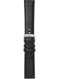 Pasek Morellato Croquet Nappa Black 22 mm A01X5976C03019CR22 - MORELLATO - paski i bransolety do zegarków