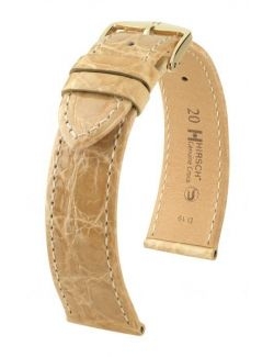 Pasek HIRSCH Genuine Croco L 18920890-1-19 ze skóry krokodyla 19 mm