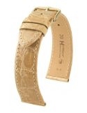 Pasek HIRSCH Genuine Croco M 18900890-1-15 ze skóry krokodyla 15 mm - HIRSCH - paski do zegarków