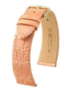 Pasek HIRSCH Genuine Croco L 18920822-1-20 ze skóry krokodyla 20 mm
