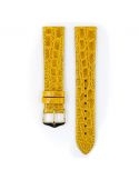 Pasek HIRSCH Genuine Croco L 18920872-1-19 ze skóry krokodyla 19 mm - HIRSCH - paski do zegarków