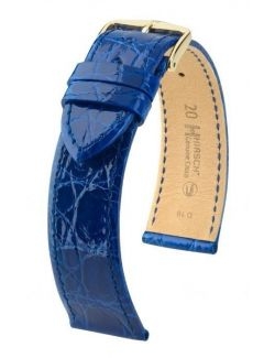 Pasek HIRSCH Genuine Croco L 18920885-1-20 ze skóry krokodyla 20 mm