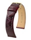 Pasek HIRSCH Genuine Croco M 18900860-1-16 ze skóry krokodyla 16 mm - HIRSCH - paski do zegarków