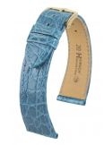 Pasek HIRSCH Genuine Croco M 18900883-1-13 ze skóry krokodyla 13 mm - HIRSCH - paski do zegarków