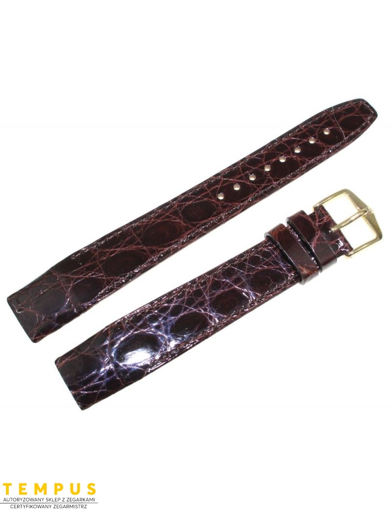 Pasek HIRSCH Genuine Croco M 18800810OE-1-13 ze skóry krokodyla 13 mm Open End - HIRSCH - paski do zegarków Pasek HIRSCH Genuine Croco M 18800810OE-1-13 ze skóry krokodyla 13 mm Open End - HIRSCH - paski do zegarków