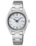 Zegarek elegancki damski Seiko Classic Lady Sapphire SUR463P1 Quartz - Zegarki SEIKO