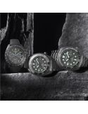 Zegarek sportowy męski Seiko Prospex Night Vision Black Series Sumo Diver SPB433J1 Limited Edition - Zegarki SEIKO