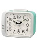 Budzik Seiko QHK058W Bell Alarm Tiffany Blue - Zegarki SEIKO
