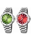 Zegarek sportowy męski Oris Aquis Date 41.5mm Taste of Summer 01 733 7787 4138-07 8 22 04PEB - Zegarki ORIS