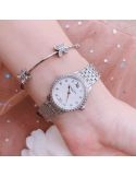 Frederique Constant Slimline Ladies Mini FC-200WHDSD6B Diamonds - Zegarki FREDERIQUE CONSTANT