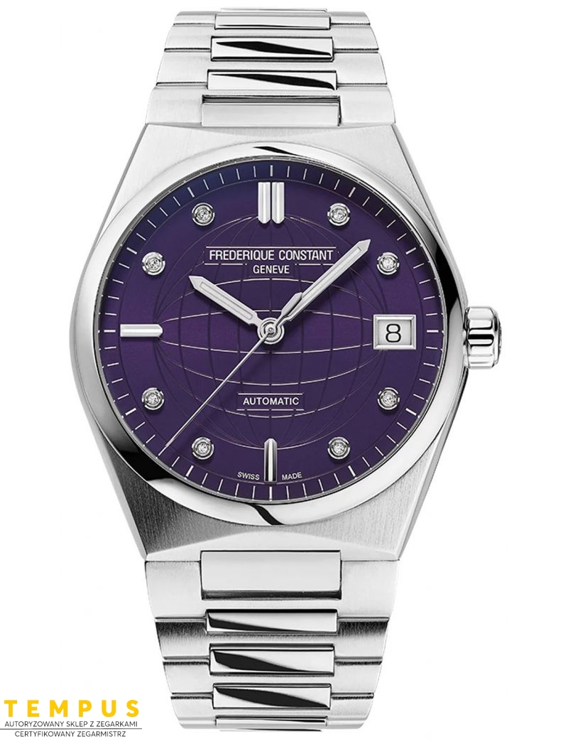 Frederique Constant Highlife Ladies Automatic FC-303PD2NH6B Diamonds - Zegarki FREDERIQUE CONSTANT Frederique Constant Highlife Ladies Automatic FC-303PD2NH6B Diamonds - Zegarki FREDERIQUE CONSTANT