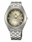 Zegarek klasyczny, elegancki męski, unisex Orient FAB00009P9 Three Stars Crystal - Zegarki ORIENT
