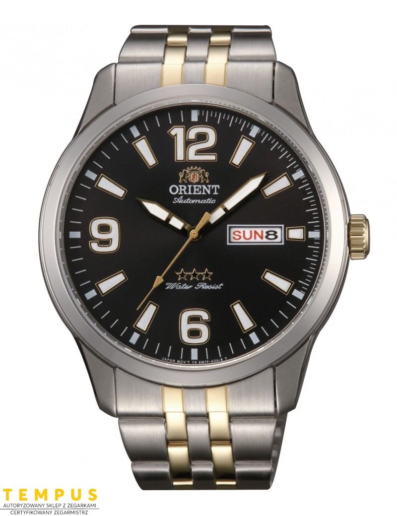 Zegarek klasyczny męski Orient RA-AB0005B19B Three Stars 43mm - Zegarki ORIENT Zegarek klasyczny męski Orient RA-AB0005B19B Three Stars 43mm - Zegarki ORIENT