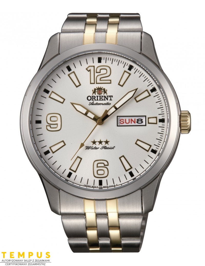 Zegarek klasyczny męski Orient RA-AB0006S19B Three Stars 43mm - Zegarki ORIENT Zegarek klasyczny męski Orient RA-AB0006S19B Three Stars 43mm - Zegarki ORIENT