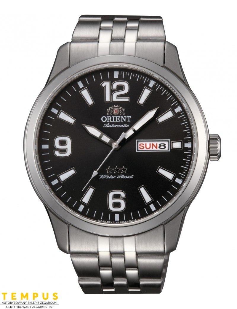 Zegarek klasyczny męski Orient RA-AB0007B19B Three Stars 43mm - Zegarki ORIENT Zegarek klasyczny męski Orient RA-AB0007B19B Three Stars 43mm - Zegarki ORIENT