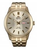 Zegarek klasyczny męski Orient RA-AB0009G19B Three Stars 43mm - Zegarki ORIENT