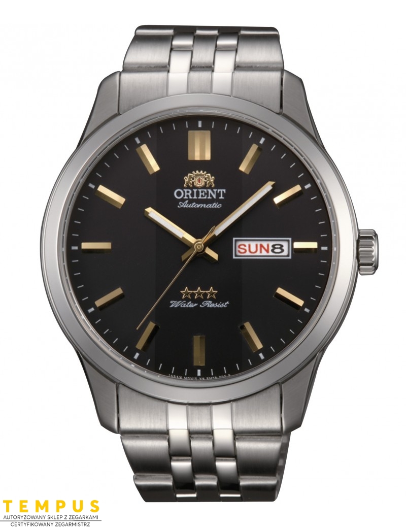 Zegarek klasyczny męski Orient RA-AB0013B19B Three Stars 43mm - Zegarki ORIENT Zegarek klasyczny męski Orient RA-AB0013B19B Three Stars 43mm - Zegarki ORIENT