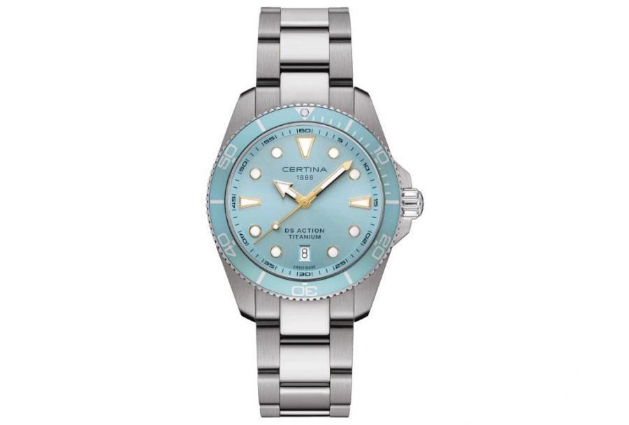 Certina DS Action Titanium - nowość, w żywych kolorach podmorskich głębin