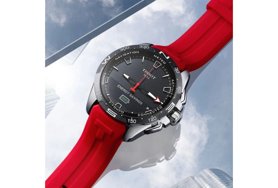 Zegarek na wyjazdy w góry. Tissot T-Touch Connect