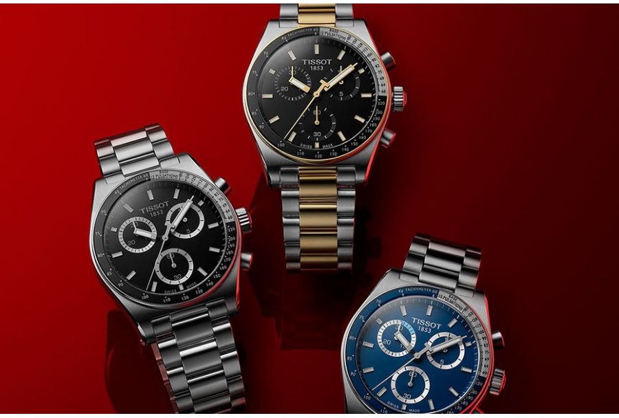 Tissot PR516 Quartz inspirowany sportami motorowymi z lat 60.