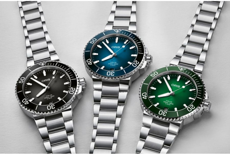 Oris Aquis Date Calibre 400 z manufakturowym mechanizmem