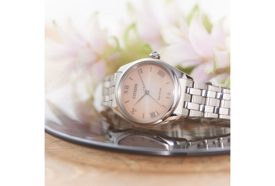 Citizen L Lakeside at dawn - zegarek zdobiony kaboszonem