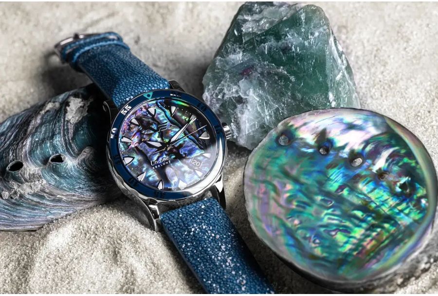 Damski zegarek Vostok Europe Undine z perłową tarczą