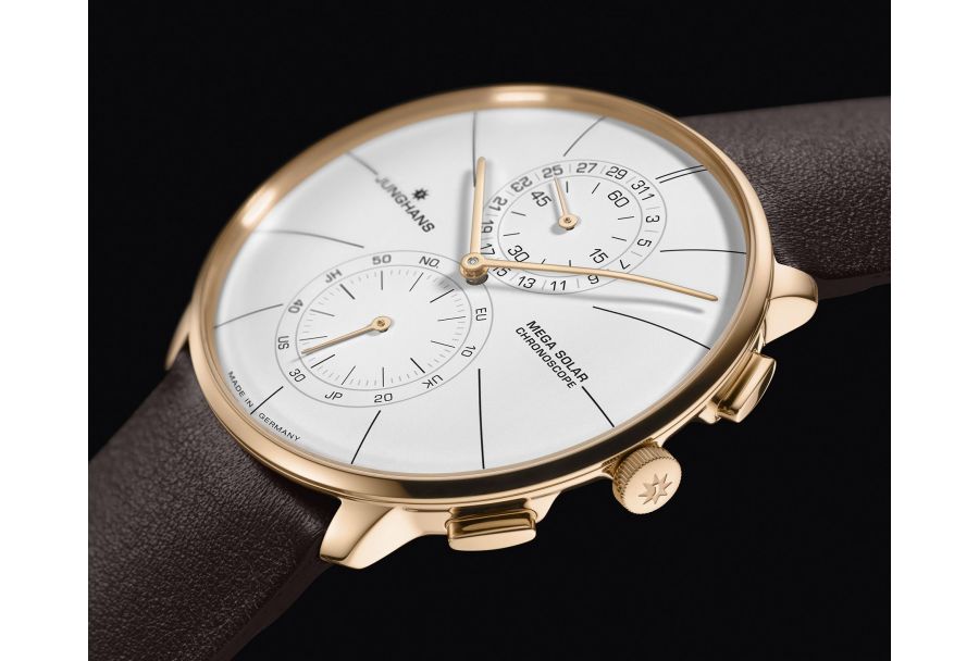 Radiowy Junghans Meister Fein Chronoscope Mega Solar
