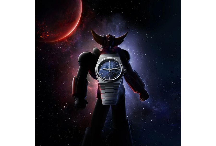 Tissot PRX 40 Powermatic 80 Grendizer Robot w stylu pop-art
