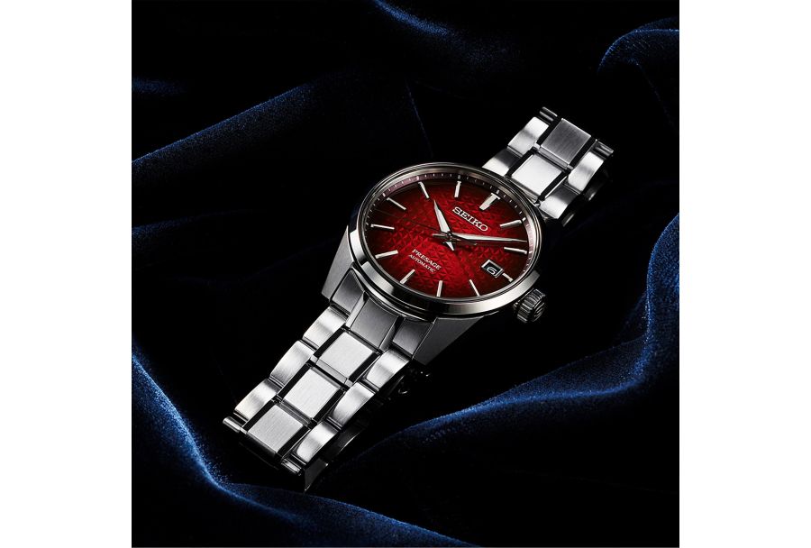 Zegarki Seiko PRESAGE PREMIUM z przeszklonym deklem