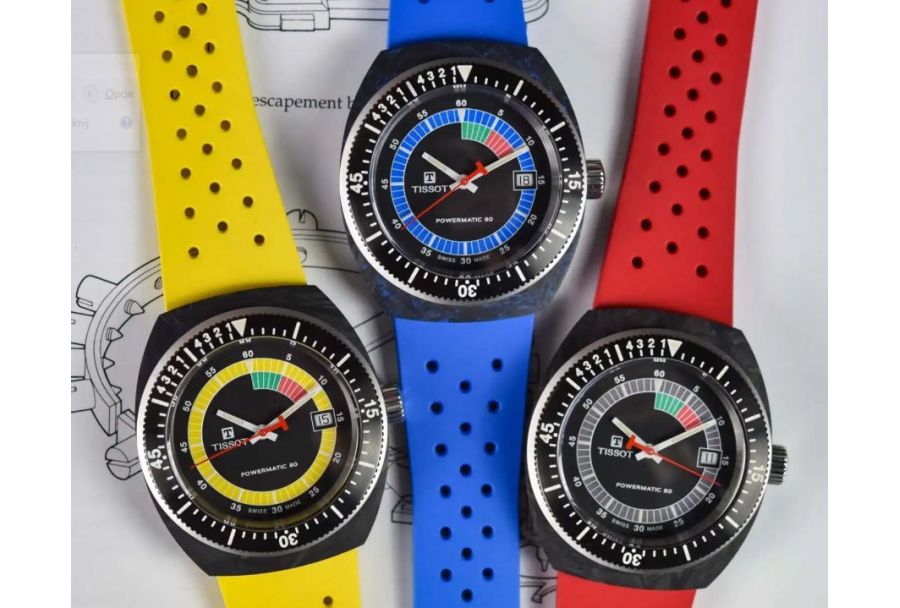 Zegarki Tissot Sideral S Powermatic z karbonową kopertą