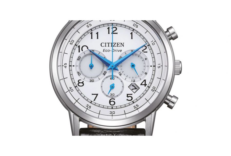 Męskie zegarki Citizen Classic Chrono ze szkłem mineralnym